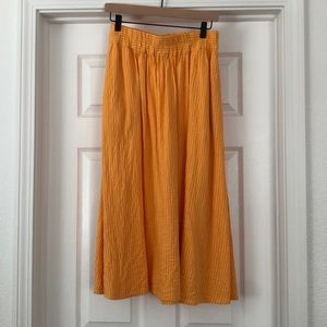 Women’s A New Day orange linen skirt